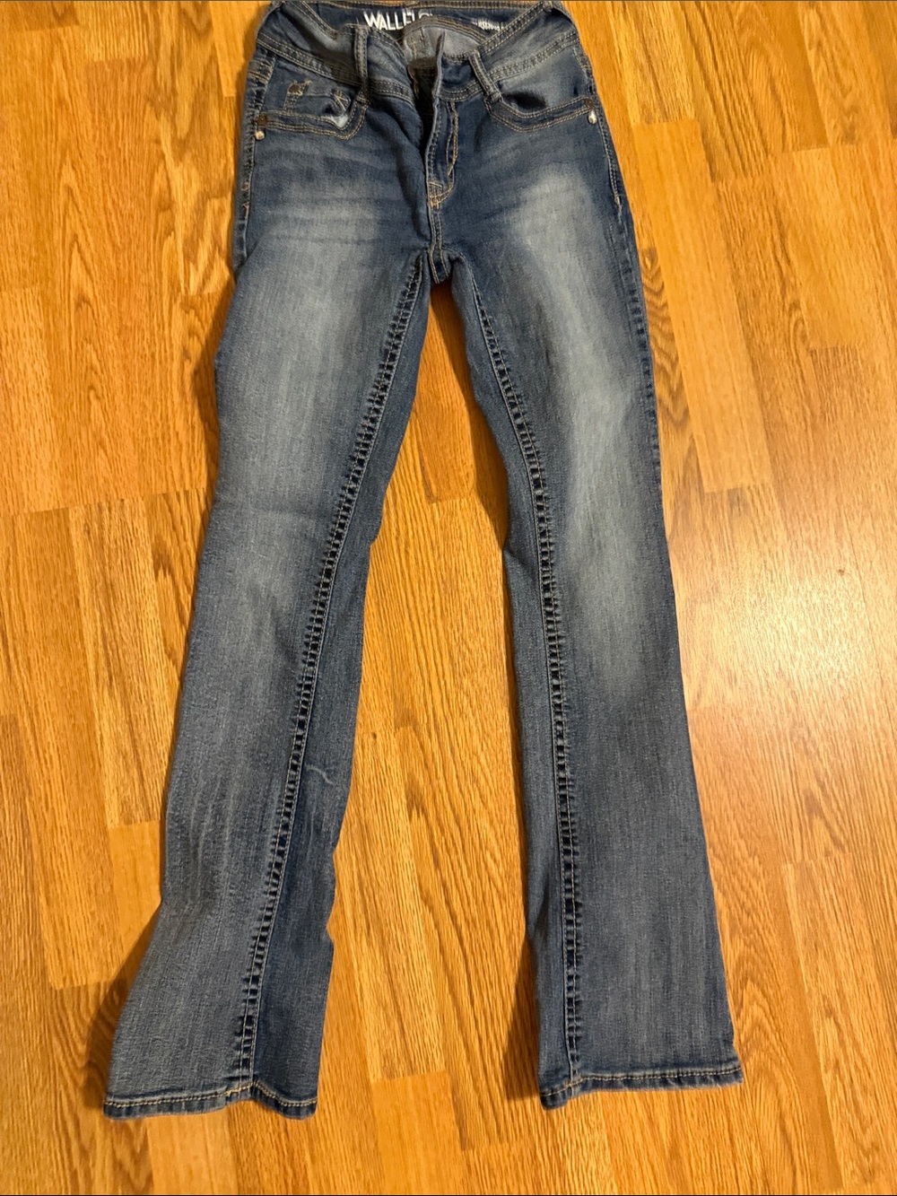 Wallflower Medium Blue Flare Jeans